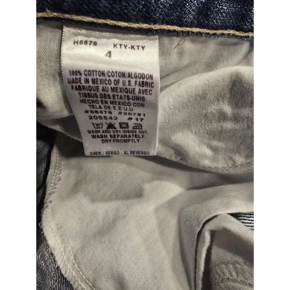 VTG Y2K Women's Tommy Hilfiger Straight Blue Jeans Size 4 EUC - Picture 5 of 11